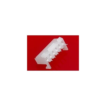 Molex Board Connector, 5 Contact(S), 1 Row(S), Female, Straight, Solder Terminal, Locking, Receptacle 9626054
